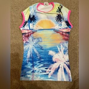 Tropical Sunset rashguard